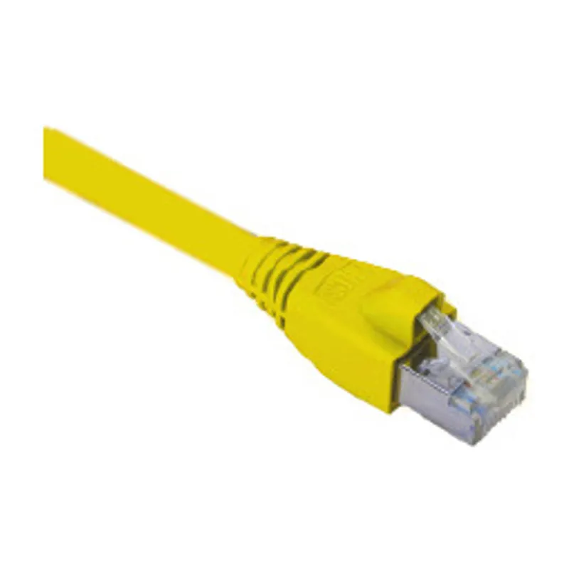 Cat6A S/FTP Patch Cord LSOH 0,5m Sarı
