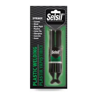 Selsil Enjektör Tip Plastik Yapıştırıcı 28 gr