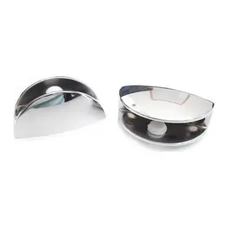 Oval Krom Etejer Camı Tutucu Takımı