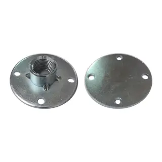 1/2 Galvanizli Boru Flanşı Duvara Montaj İçin