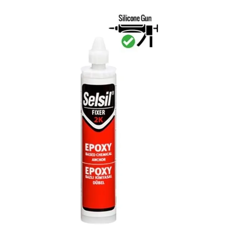 Selsil Epoksi Bazlı Kimyasal Dübel 300 ml
