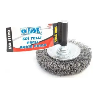 Hawk HA11129 Pimli Gri Tel Daire Fırça 50x6 mm