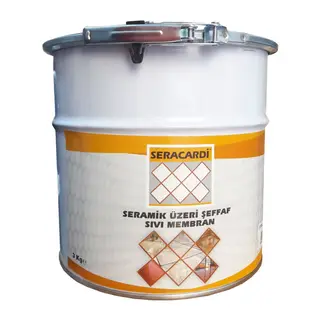 Seracardi Seramik Üzeri Şeffaf İzolasyon 3 Kg