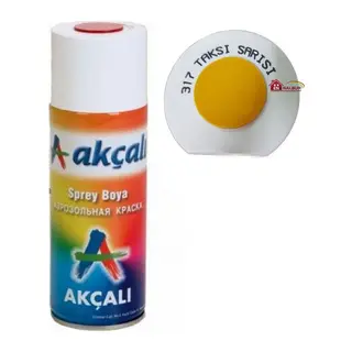 Akçalı Sprey Boya 400 ml 317 Taksi Sarısı