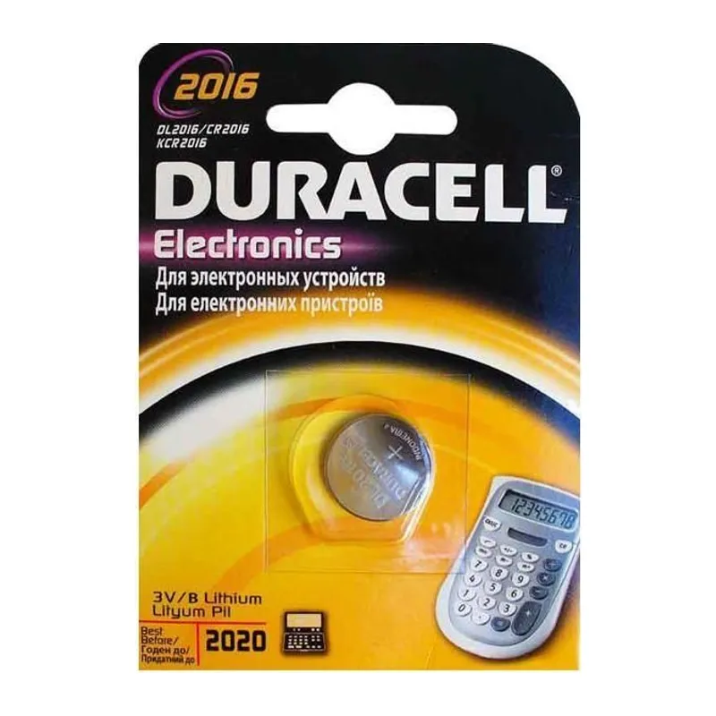 Duracell CR 2016 Lityum Pil 3 Volt