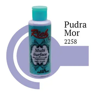 Rich Multi Surface 2258 Pudra Mor Akrilik Boya 130 cc