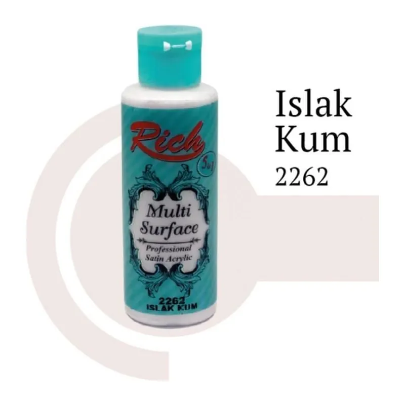 Rich Multi Surface 2262 Islak Kum Akrilik Boya 130 cc