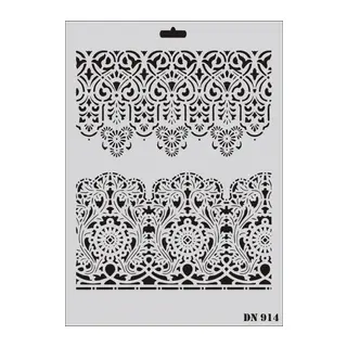 Rich Dantel Seri DN-914 Stencil 35x25 cm