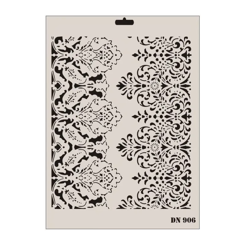 Rich Dantel Seri DN-906 Stencil 35x25 cm