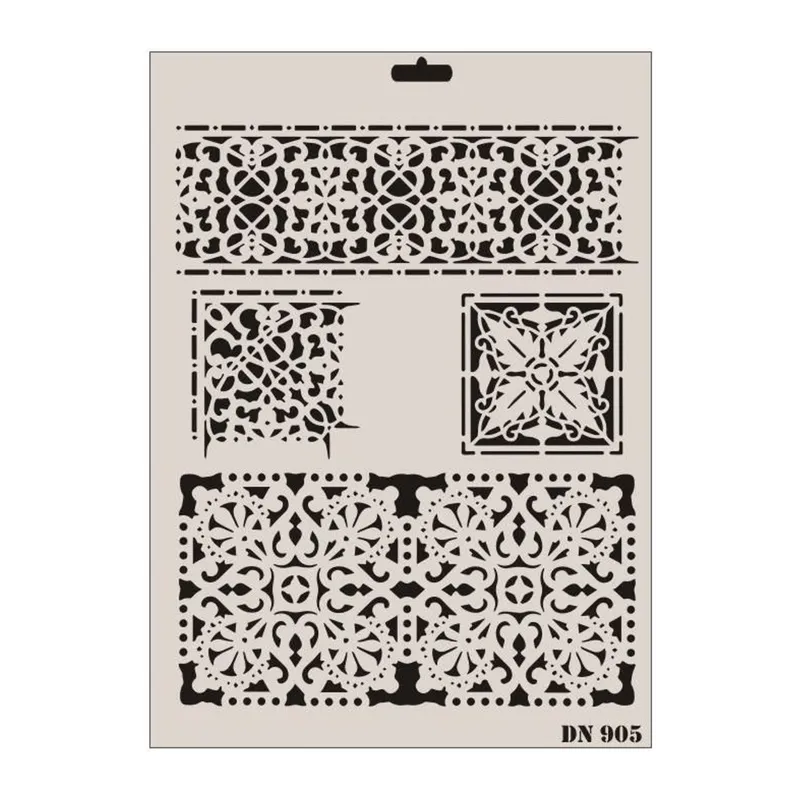 Rich Dantel Seri DN-905 Stencil 35x25 cm