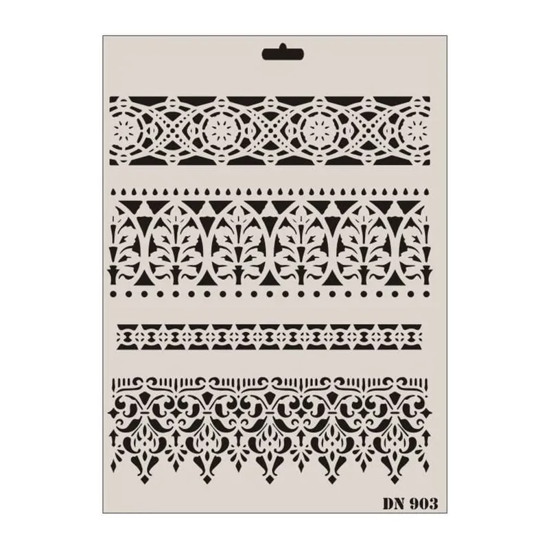 Rich Dantel Seri DN-903 Stencil 35x25 cm