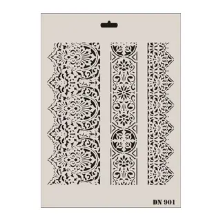 Rich Dantel Seri DN-901 Stencil 35x25 cm