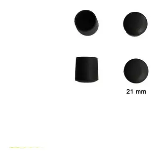 Yuvarlak Profil Dış Tapa 21 mm 4 Adet