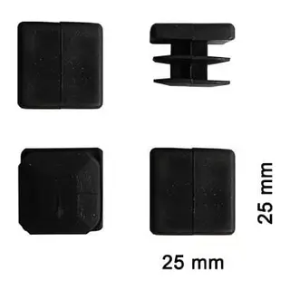 Kare Profil İç Tapa 25x25 mm 4 Adet