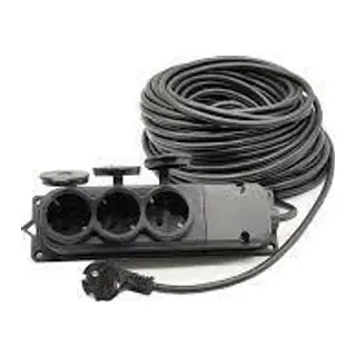 Topart 01556 10 Metre Grup Prizli Uzatma 3X2,5 Kablo