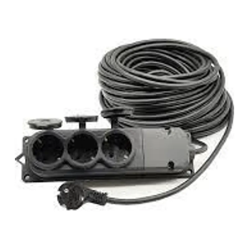 Topart 01556 10 Metre Grup Prizli Uzatma 3X2,5 Kablo