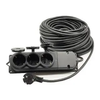Topart 01559 30 Metre Grup Prizli Uzatma 3X1,5 Kablo