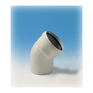 Ege Yıldız 75X45 Pvc Açık Dirsek 3,2 mm