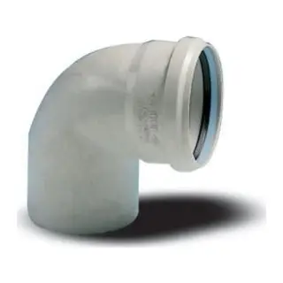 Ege Yıldız 50X90 Pvc Kapalı Dirsek 3,2 mm