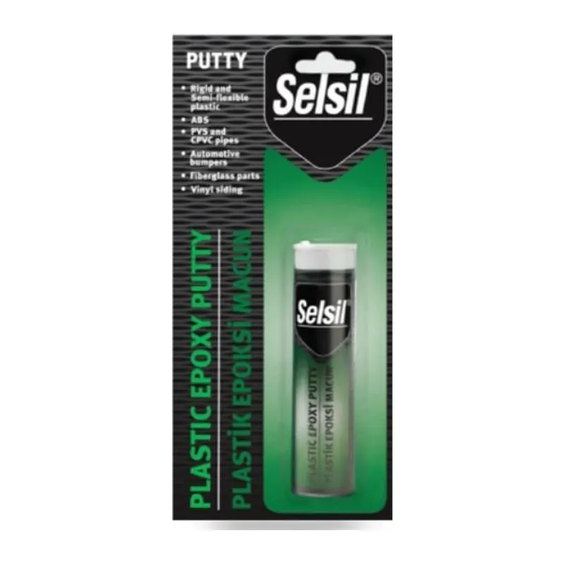 Selsil Plastik Putty Epoksi Macun Yapıştırıcı 57 gr