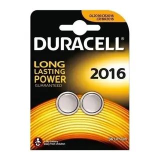 Duracell CR 2016 Lityum Pil 3 Volt 2 li Paket
