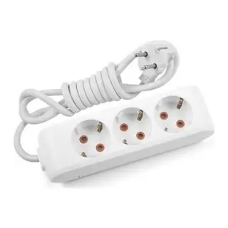 Viko Multi-let 3 lü 5 Metre Topraklı Grup Priz