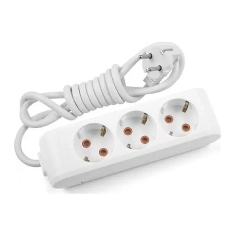 Viko Multi-let 3 lü 5 Metre Topraklı Grup Priz
