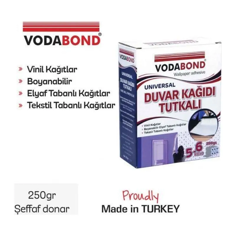 Vodabond 250 Gr Duvar Kağıdı Yapıştırıcısı
