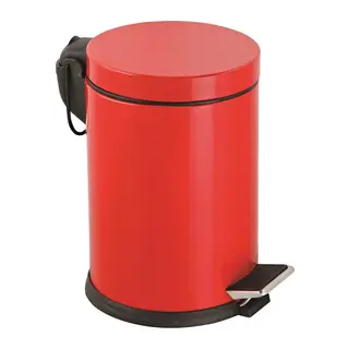 Onno Kırmızı Pedallı Çöp Kovası 5 Litre