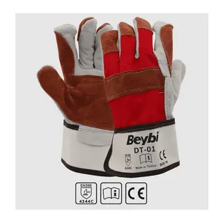 Beybi DT-01 Deri Takviyeli Eldiven NO:10