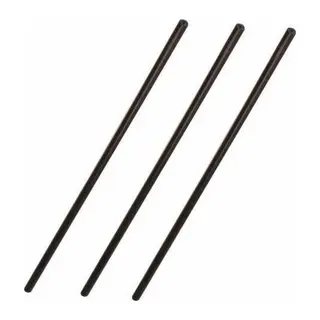 Mum Sıcak Silikon Siyah 6,2 mm 30 Cm 3 Adet