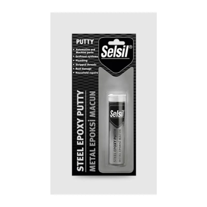 Selsil Metal Putty Epoksi Macun Yapıştırıcı 57 gr
