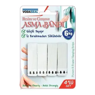 Vodaseal Resim ve Çerçeve Asma Bandı 6 kg Taşıma