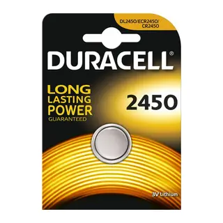 Duracell Yuvarlak Düğme Pil 2450 3 Volt