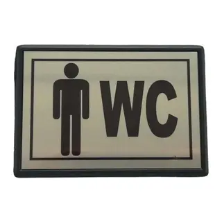 Cemax Yönlendirme Büyük WC Bay 13X8,5 cm