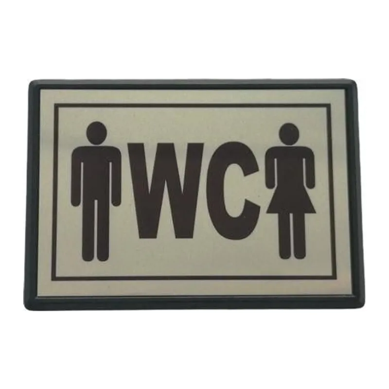 Cemax Yönlendirme Küçük WC Bay Bayan 10X7 cm