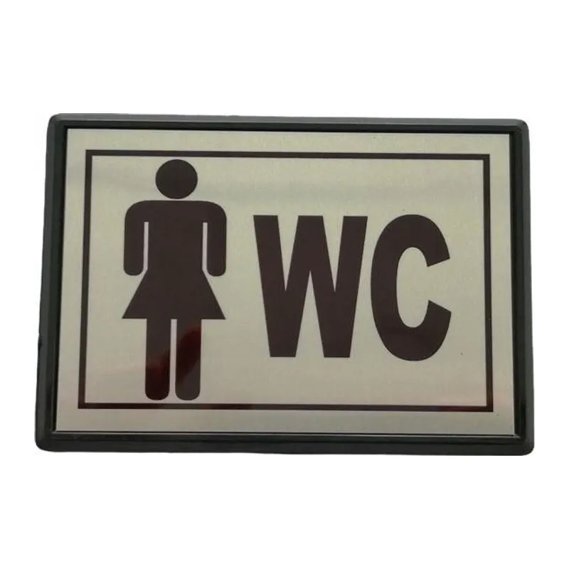 Cemax Yönlendirme Küçük WC Bayan 10X7 cm