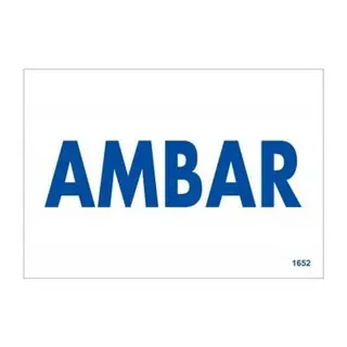 Amabar Uyarı Levhası 17,5x25 KOD:1652