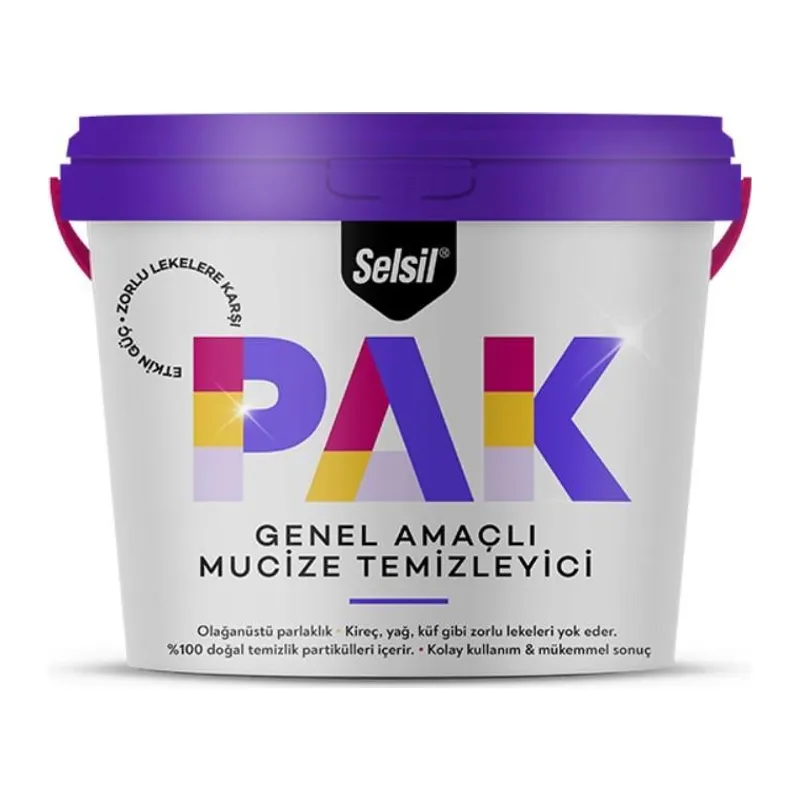 Selsil PAK Genel Amaçlı Mucize Temizleyici 500 gr