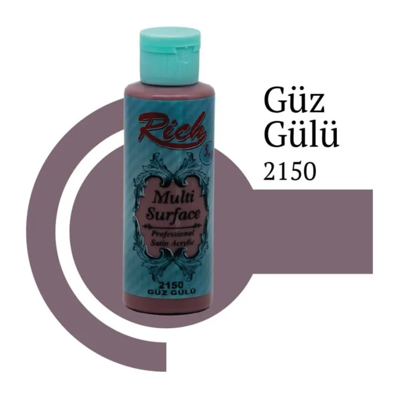Rich Multi Surface 2150 Güz Gülü Akrilik Boya 120 cc