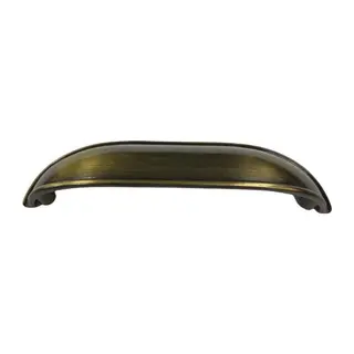 Midye 96 mm Antik Sarı Kulp