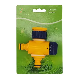 Daye DY8906 Çift Çıkışlı Musluk Aparatı