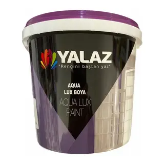 Yalaz Su Bazlı Parlak Beyaz İç Dış Boya 2,5 Litre