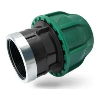 Poelsan Siyah 32X1 Dişi Adaptör