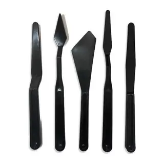 Rich Siyah Spatula Seti 5 Parça