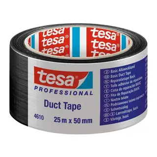 Tesa 4610 Duck Bantı Siyah 50 mm 25 Metre