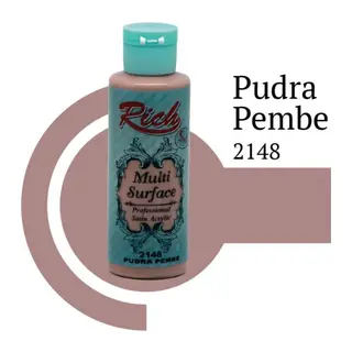 Rich Multi Surface 2148 Pudra Pembe Akrilik Boya 120 cc