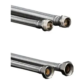 1/2X1/2 Nipelli Flex Hortum 30 cm