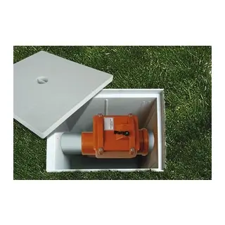 PVC Pissu Atıksu Çekvalfi 125 mm Kilitli