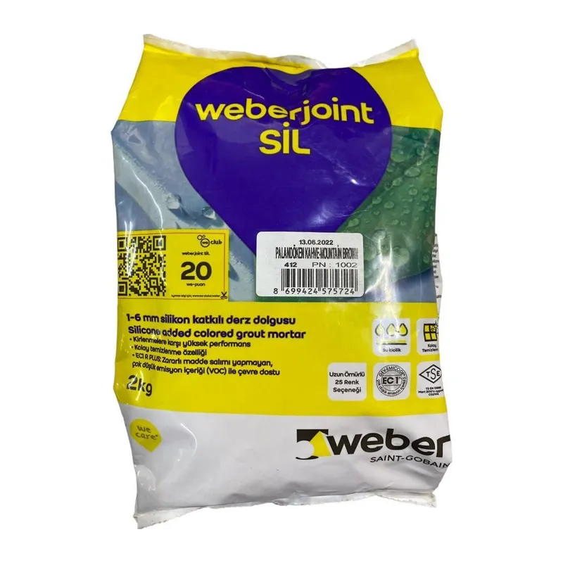 Weber Joint Sil 412 Palandöken Kahve Derz Dolgu 2 Kg